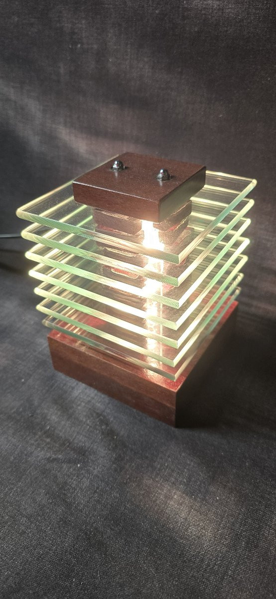 Lampe de table, dans le gout de Desny Demeter-photo-2