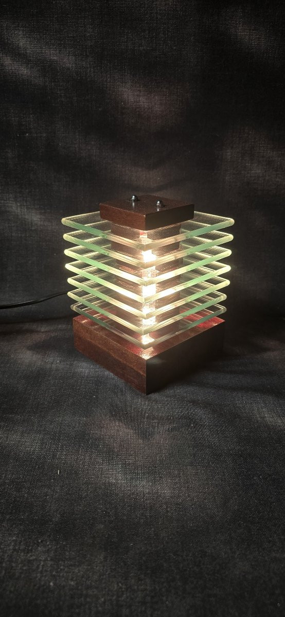 Lampe de table, dans le gout de Desny Demeter-photo-3
