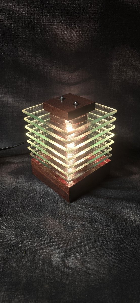 Lampe de table, dans le gout de Desny Demeter-photo-4