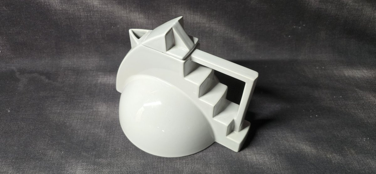Ceramic Teapot – Pierre Casenove For Salins Studio – 1980s-photo-2