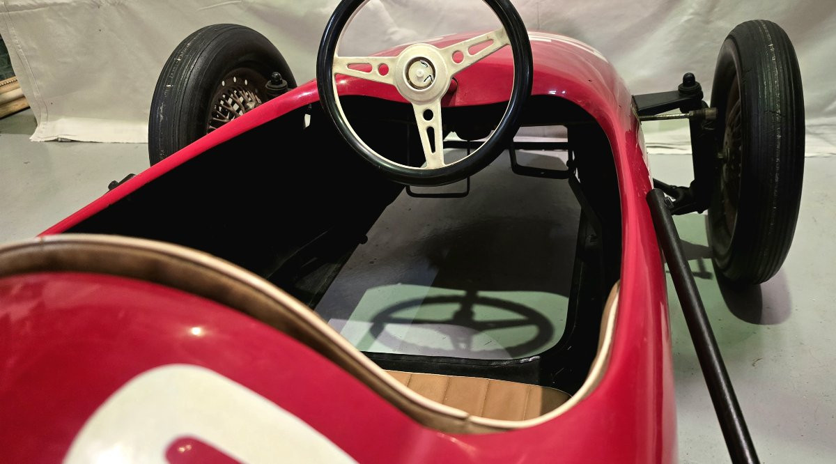Edf Pedal Car – Ferrari F1 Type (circa 1960)-photo-7