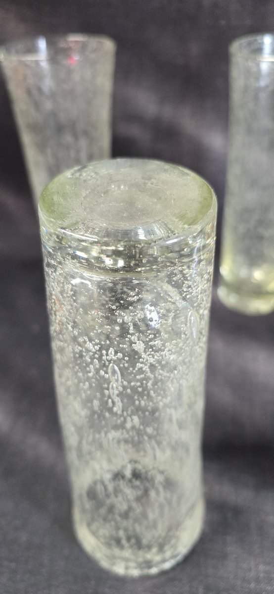 Set Of Biot Bubble Glassware – Carafe, Glasses And Ice Bucket – 1960s-photo-4