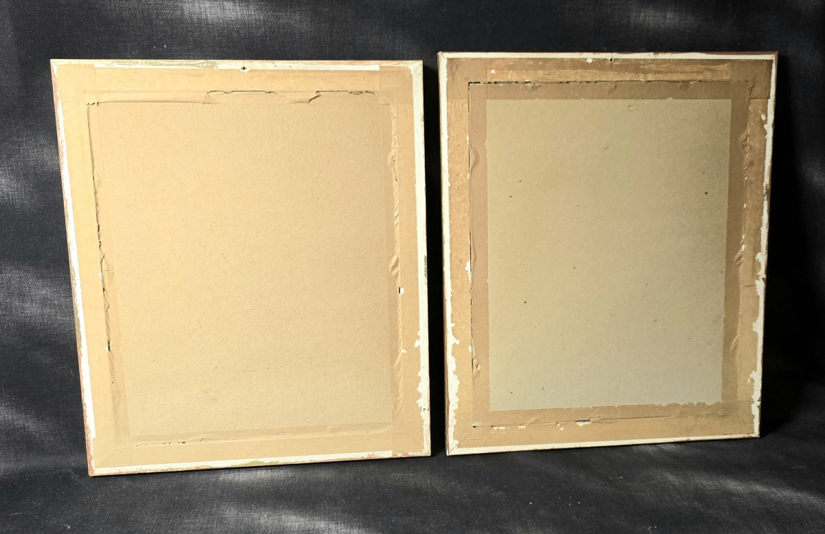 Louis Fortuney (1878–1950) - Pair Of Female Portraits – 1929-photo-4