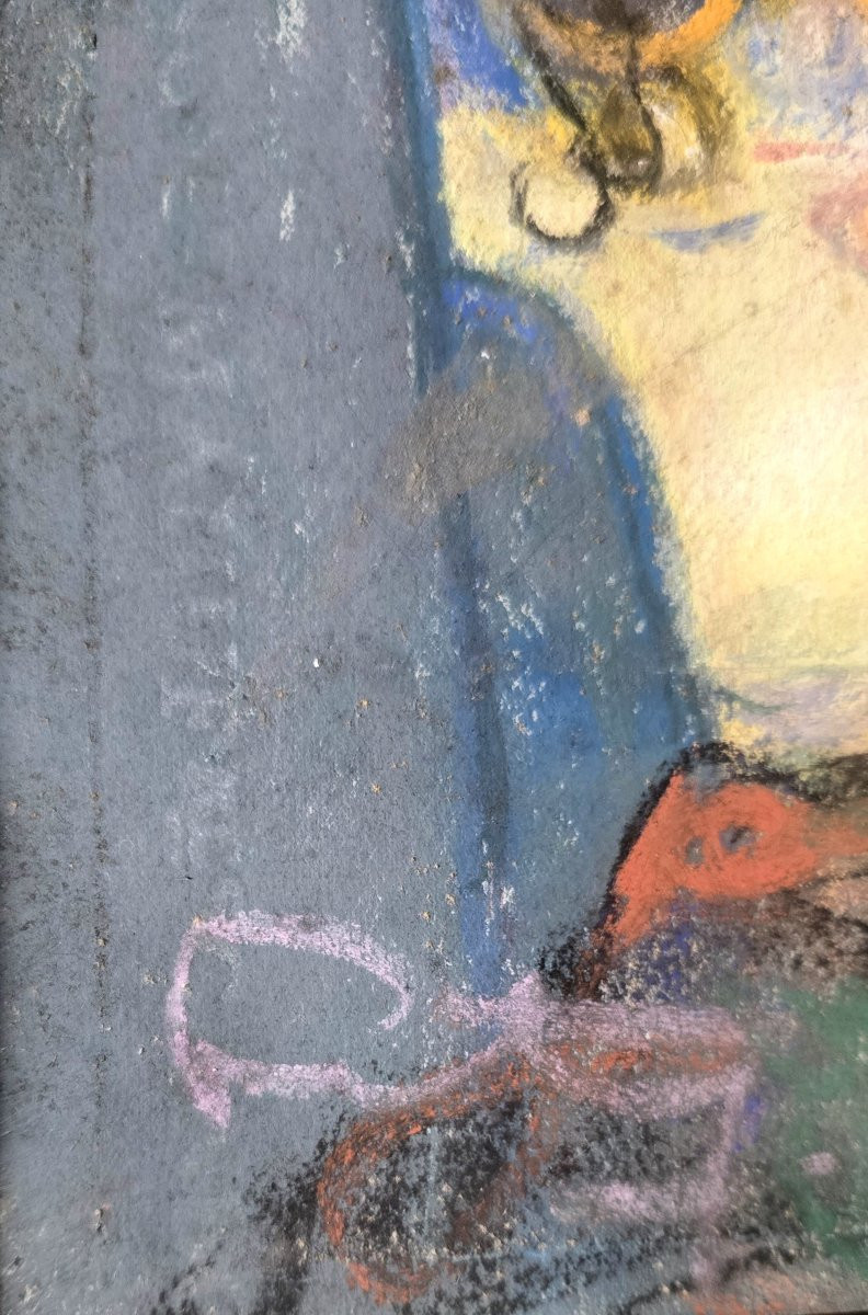 Louis Fortuney (1878–1950) - Pair Of Female Portraits – 1929-photo-5