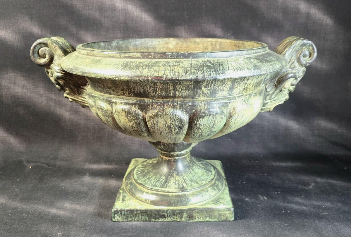 Vase Médicis en terre cuite - 54 cm 