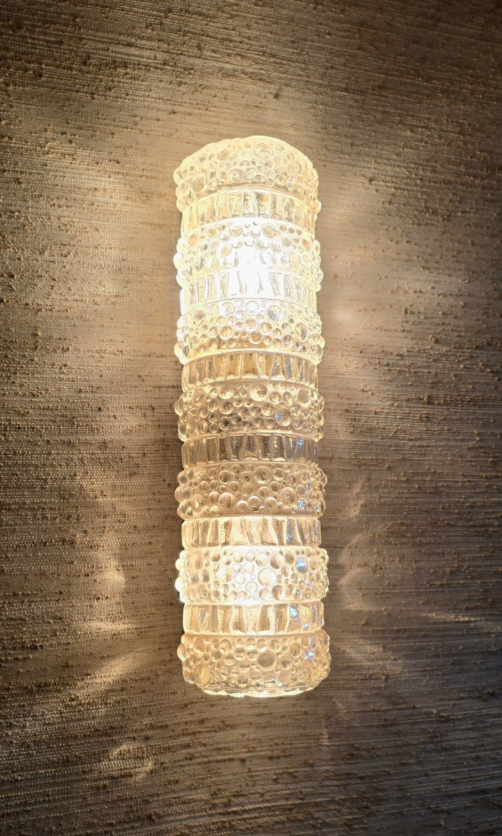 Pair Of Bubble Glass Wall Sconces, Limburg, Germany, 1960/70-photo-2