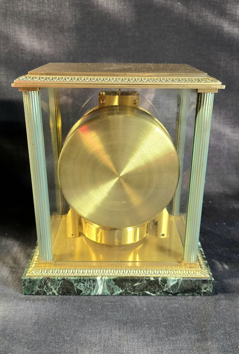 Pendule Jaeger-LeCoultre Atmos modèle Vendôme – réf. 50001 – avec boîte et papiers-photo-6