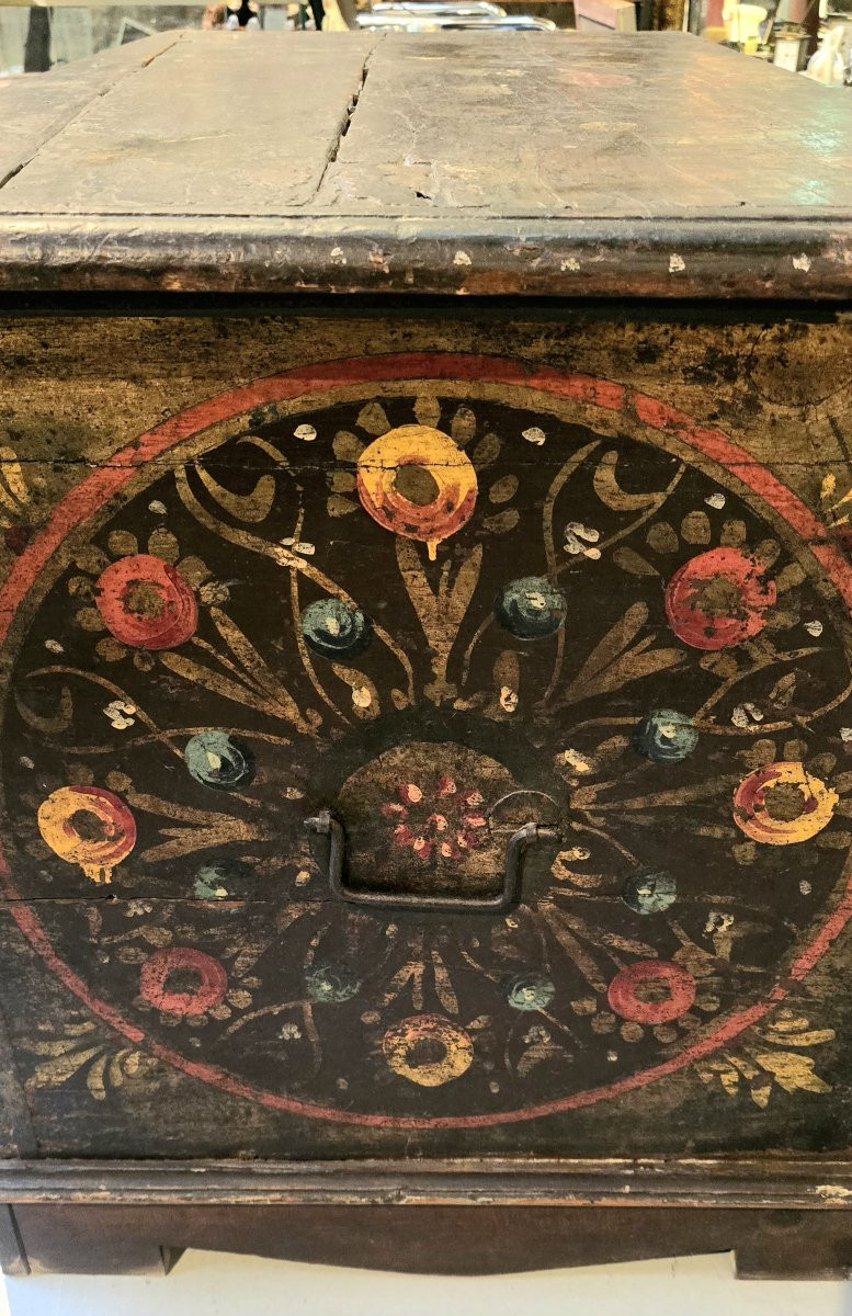 Chest Known As "sandouk" - Tunisia Circa 1900 -photo-6