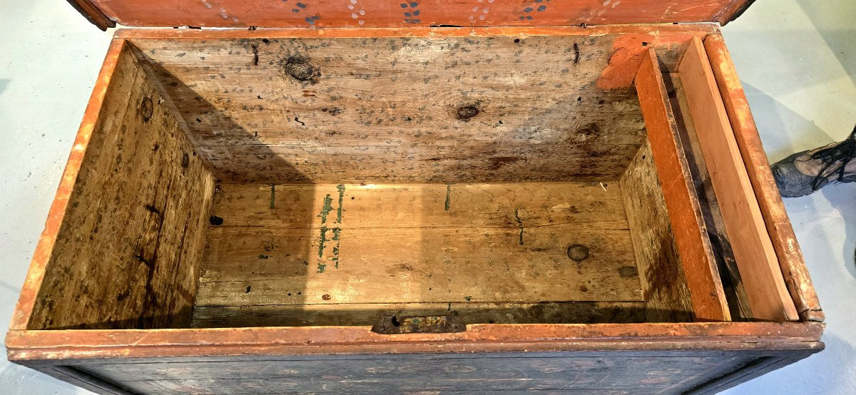 Chest Known As "sandouk" - Tunisia Circa 1900 -photo-8