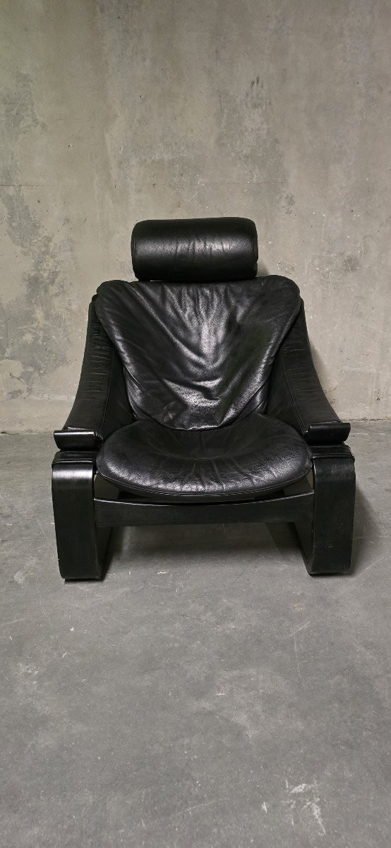  Åke Fribyter (1922–19989 - Fauteuil KROKEN, vers 1970-photo-3