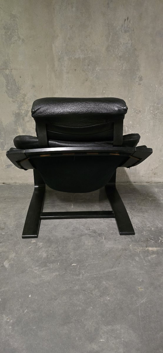  Åke Fribyter (1922–19989 - Fauteuil KROKEN, vers 1970-photo-4
