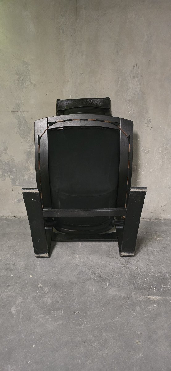  Åke Fribyter (1922–19989 - Fauteuil KROKEN, vers 1970-photo-5