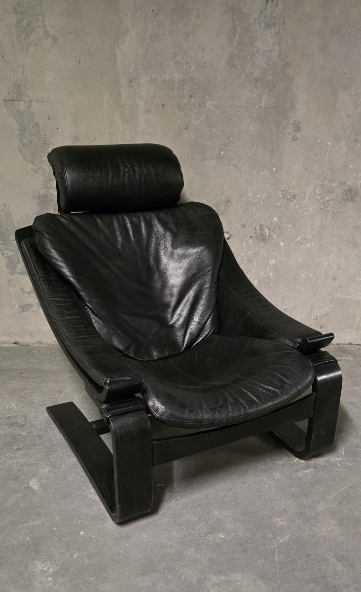  Åke Fribyter (1922–19989 - Fauteuil KROKEN, vers 1970