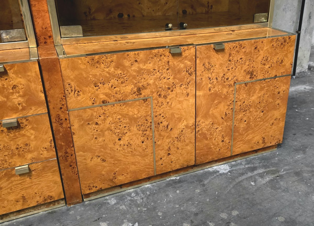 Set Of Display Cabinets Designed By Jean-claude Mahey For Roche Bobois 1970-photo-4