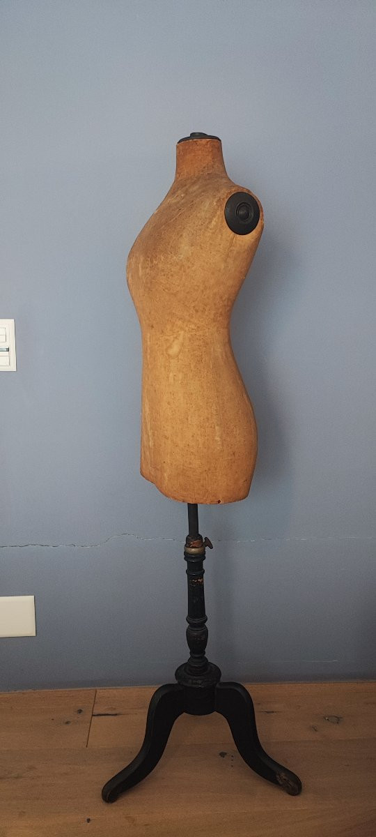 Mannequin de couturière Stockman Paris, début du XXe siècle-photo-2