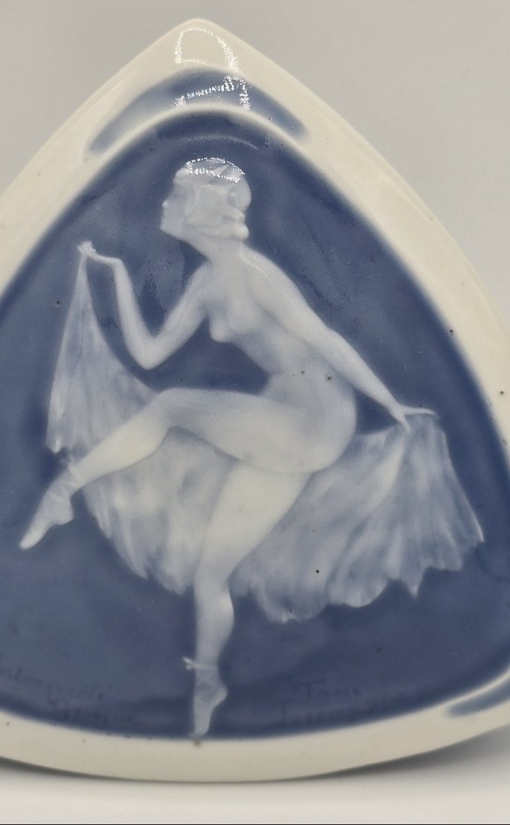 Art Deco Limoges Porcelain Bonbonnière, Circa 1930-photo-1