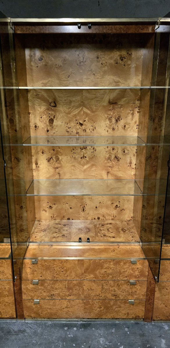 Vitrine par Jean-Claude Mahey pour Roche Bobois 1970-photo-2