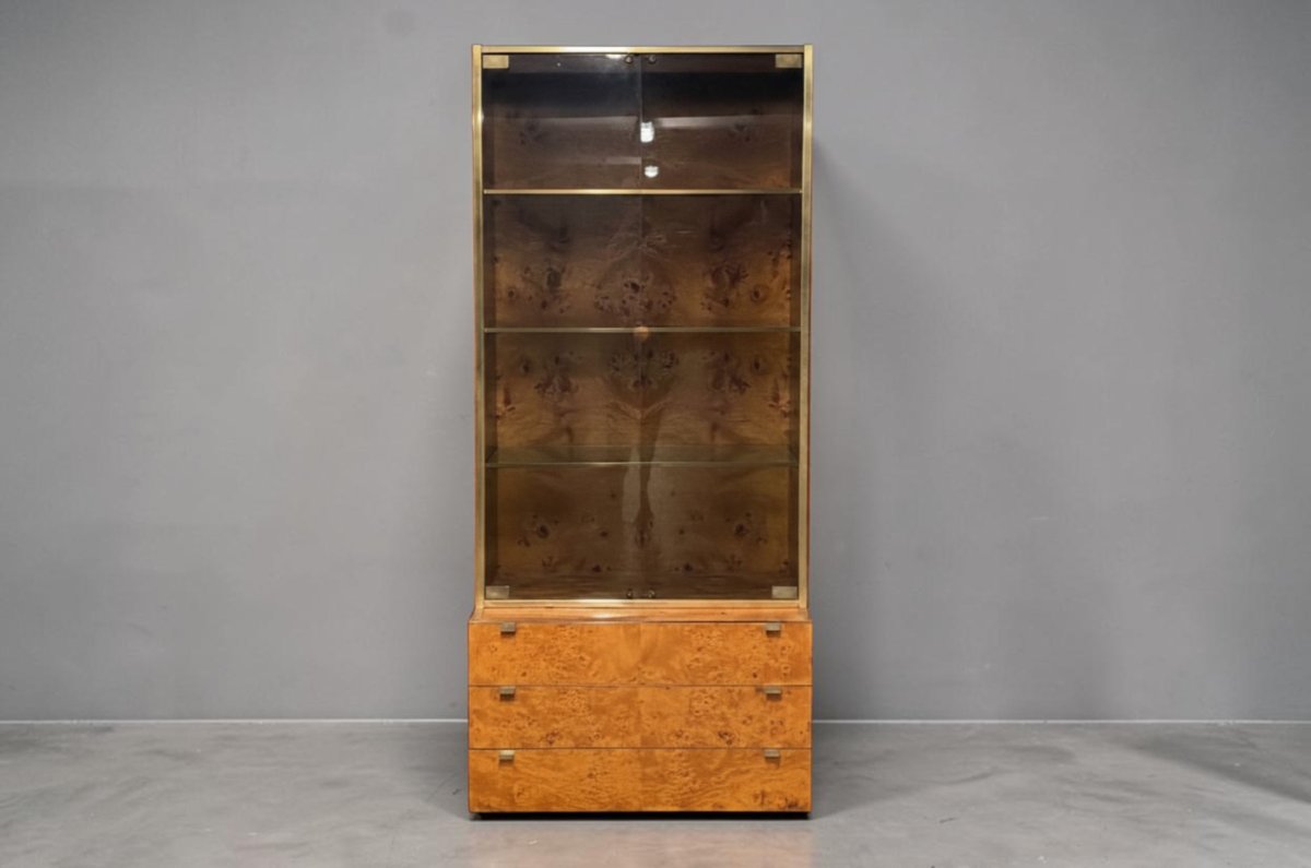 Vitrine par Jean-Claude Mahey pour Roche Bobois 1970
