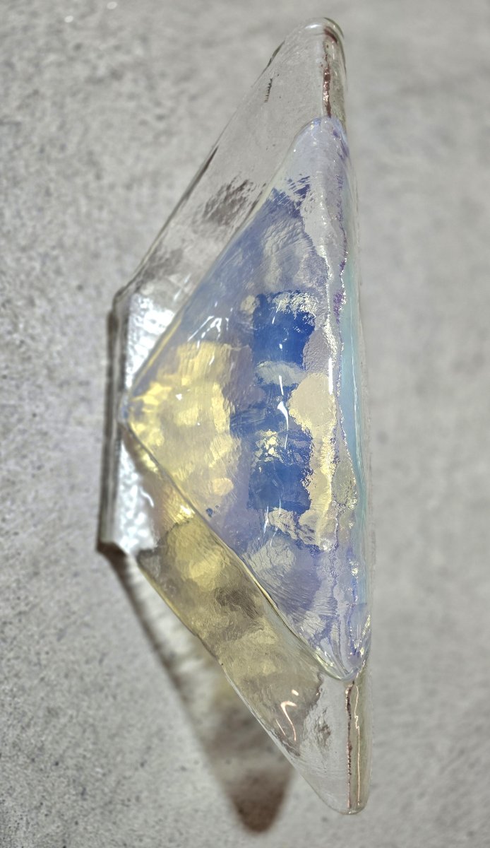 Carlo Nason For A.v. Mazzega (attributed), Set Of 4 Murano Glass Wall Sconces, 1960s–1970s-photo-7