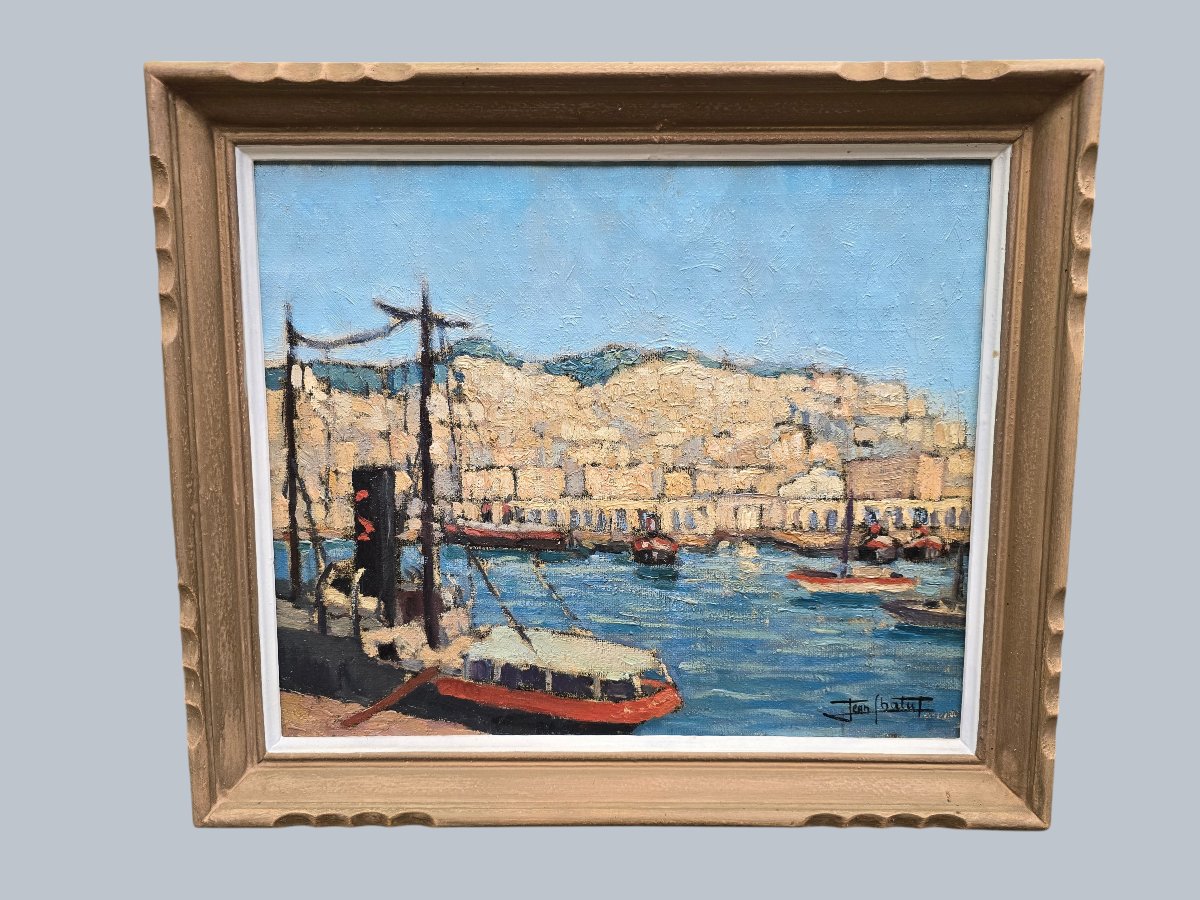 Jean Chalut (1879–1957) – Oil On Canvas -- White Algiers, 1936 