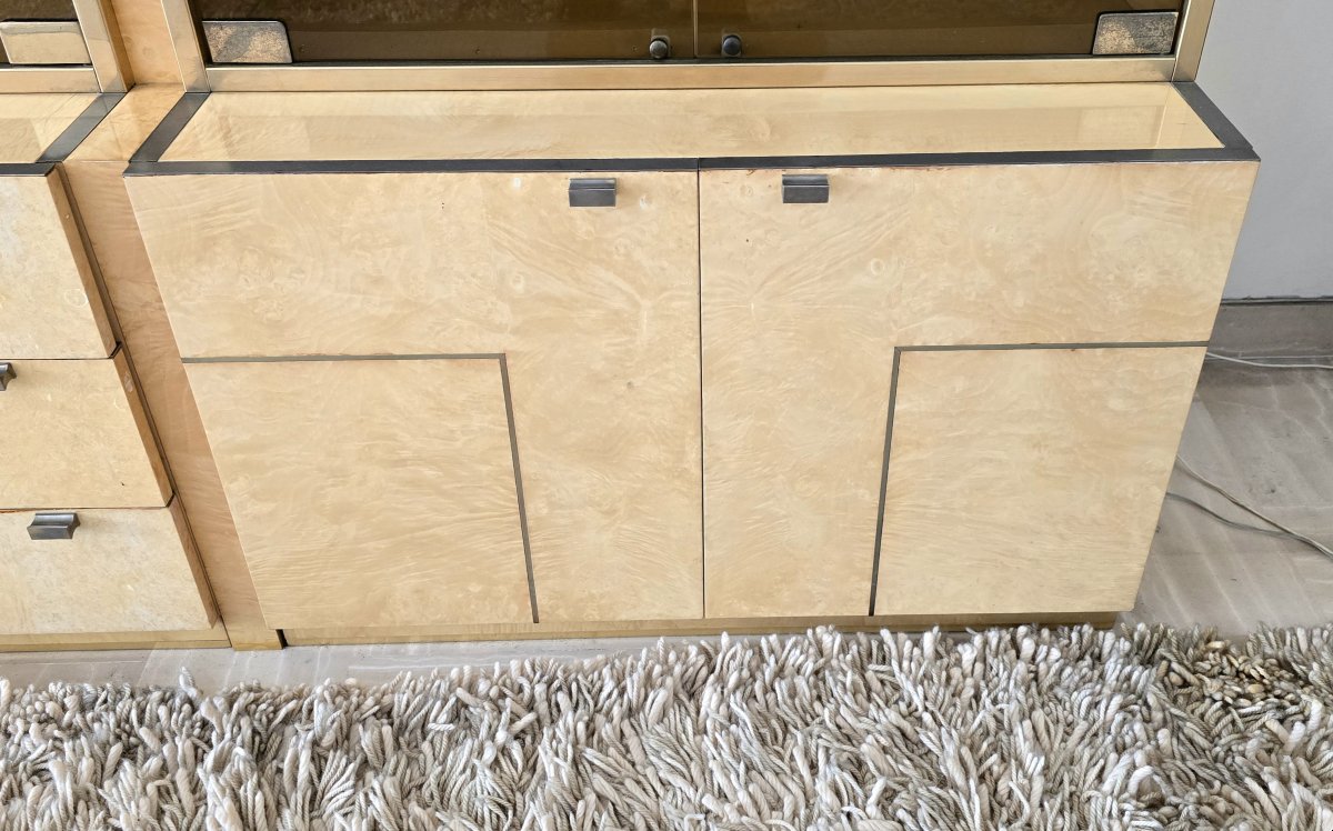 Set Of Three Display Cabinets By Jean-claude Mahey For Roche Bobois, 1970s-photo-4