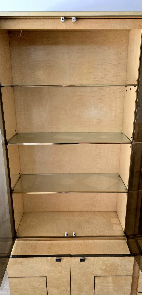 Set Of Three Display Cabinets By Jean-claude Mahey For Roche Bobois, 1970s-photo-2