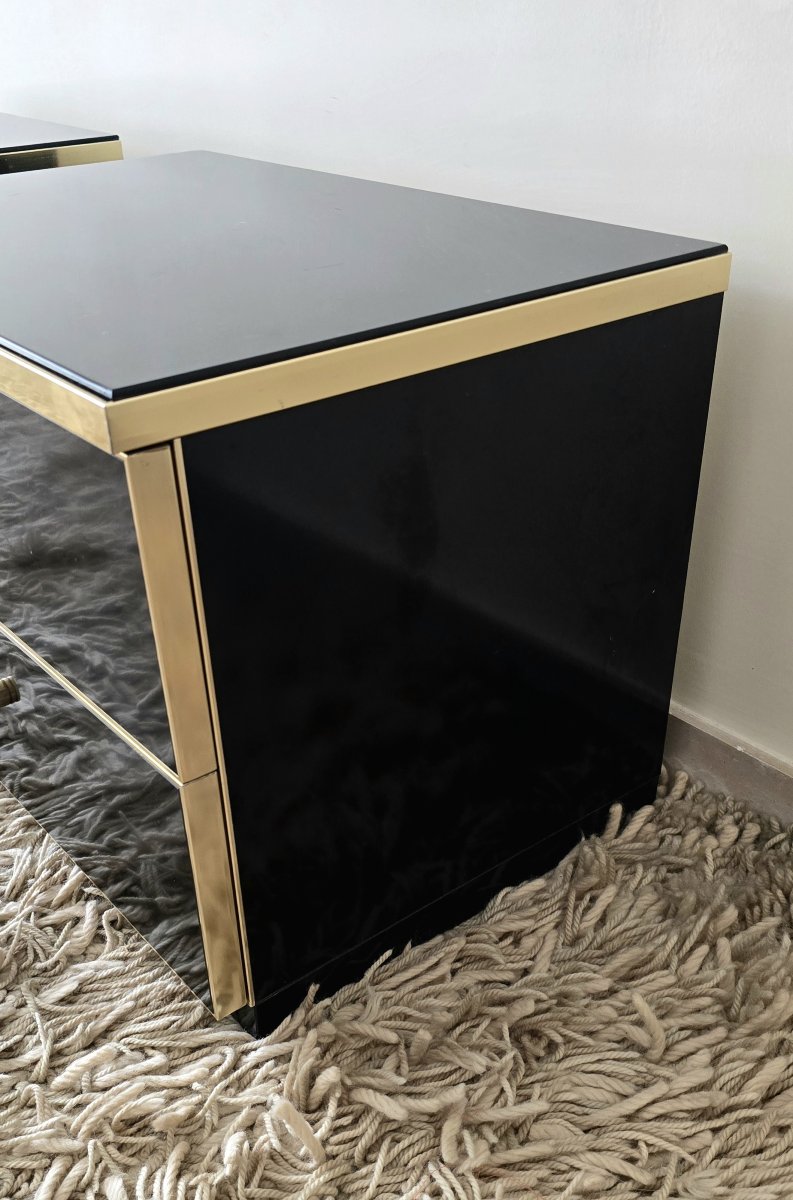 Pair Of Maison Roméo Paris Nightstands By Jean-claude Mahey, 1970s-photo-4