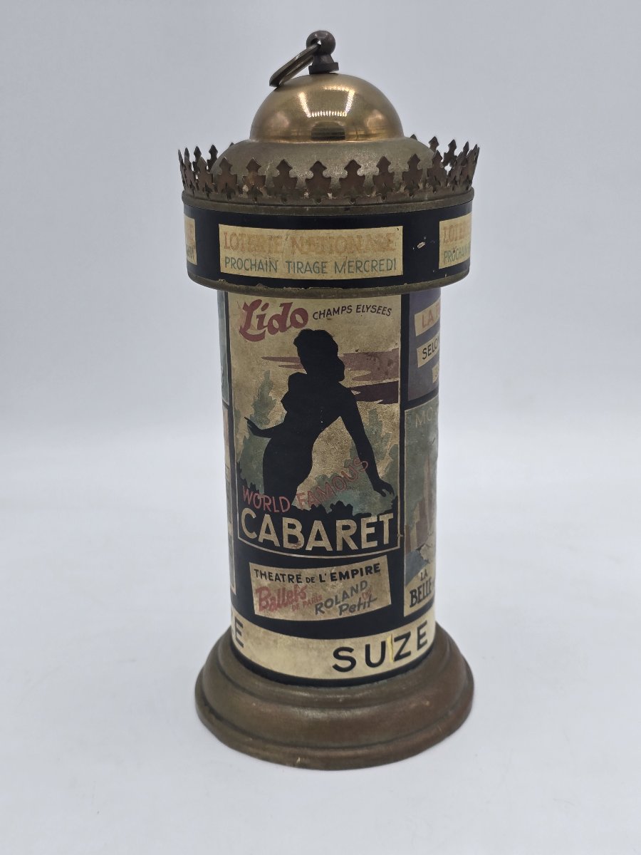 Promotional Cigarette Dispenser Shaped Like A Morris Column Kiosk – 1930s–1940s