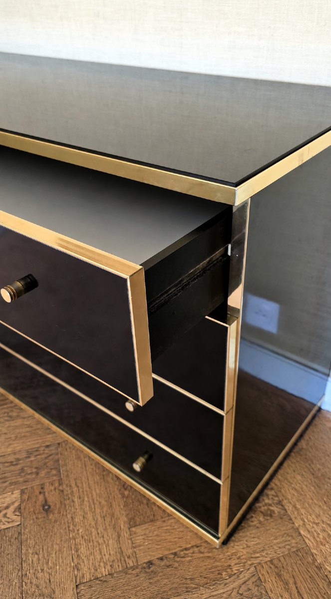 Commode Maison Roméo Paris par Jean-Claude Mahey, années 1970-photo-4
