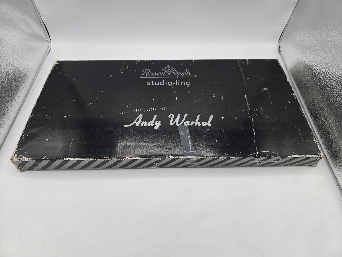 Rosenthal Studio-line – Andy Warhol “empire, New York” – 50 Cm Glass Dish With Box-photo-5