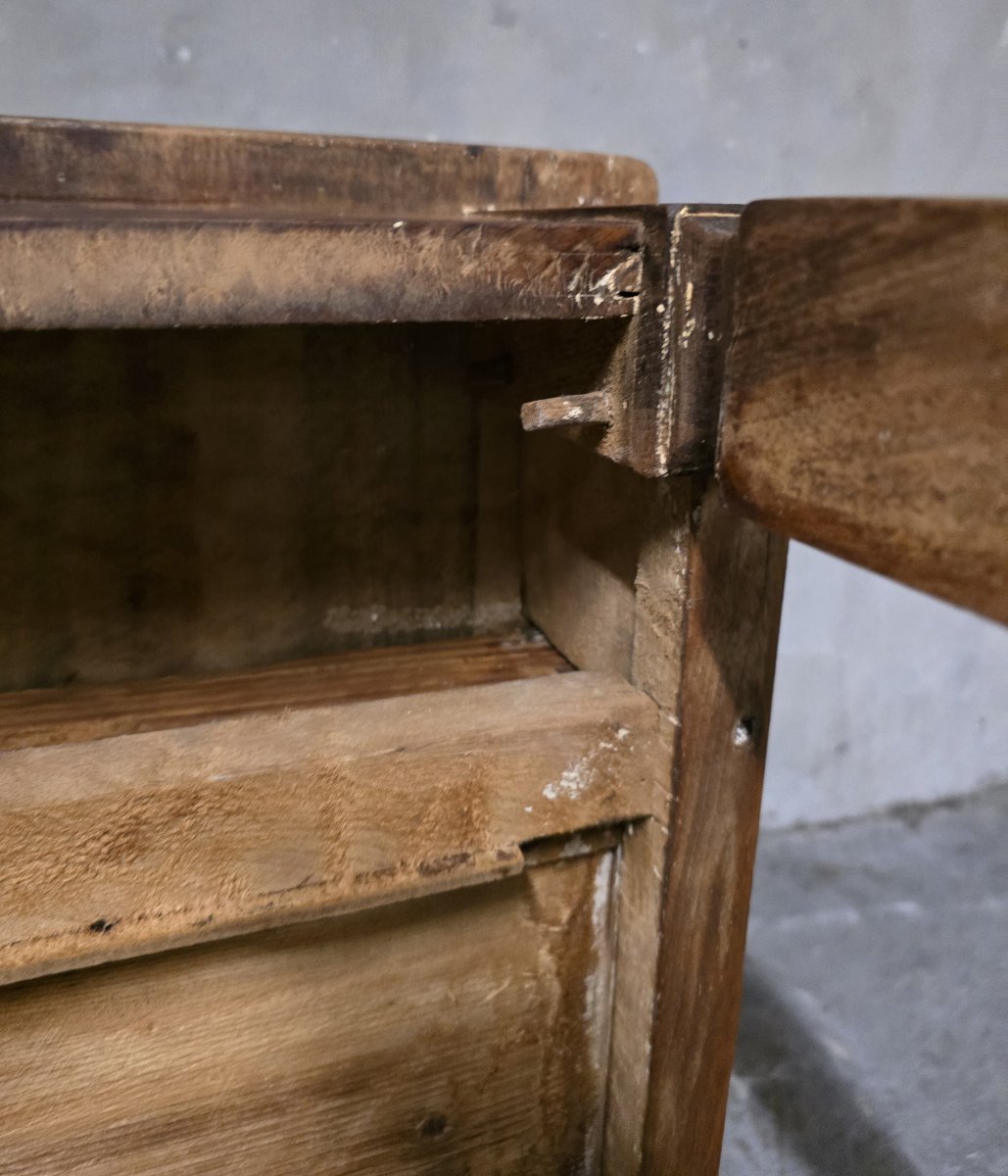 Table à écrire en noyer, XVIIIe siècle, travail provincial-photo-2