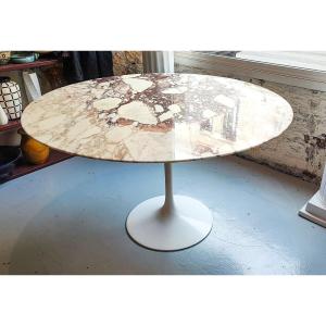 Table En Marbre d'Eero Saarinen Pour Knoll 120 Cm