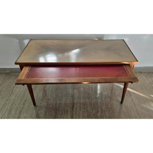 Louis XVI Style Coffee Table In Walnut