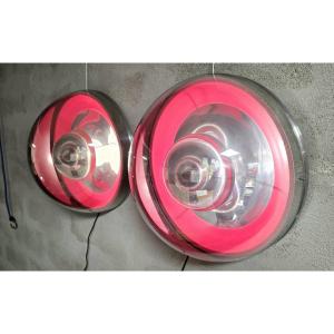 Lot de deux appliques "Spion / Spy" par Verner Panton