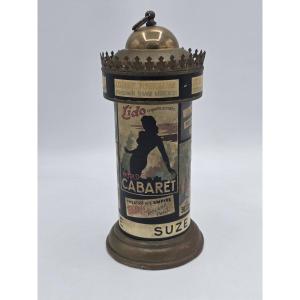 Promotional Cigarette Dispenser Shaped Like A Morris Column Kiosk – 1930s–1940s