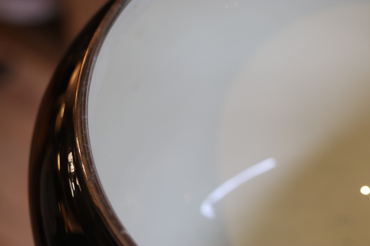 Rare Art Deco Cachepot From The Boch La Louvière Factory, Work By Charles Catteau-photo-2