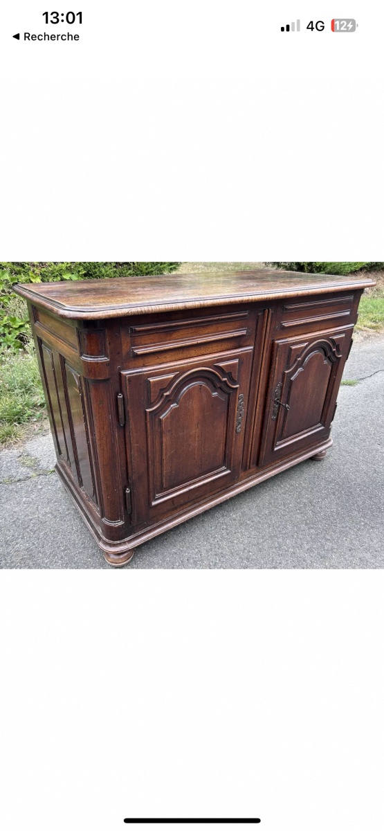 Louis XIV XV Hunting Buffet Sideboard 18th Century Sideboard Chest Of Drawers-photo-4