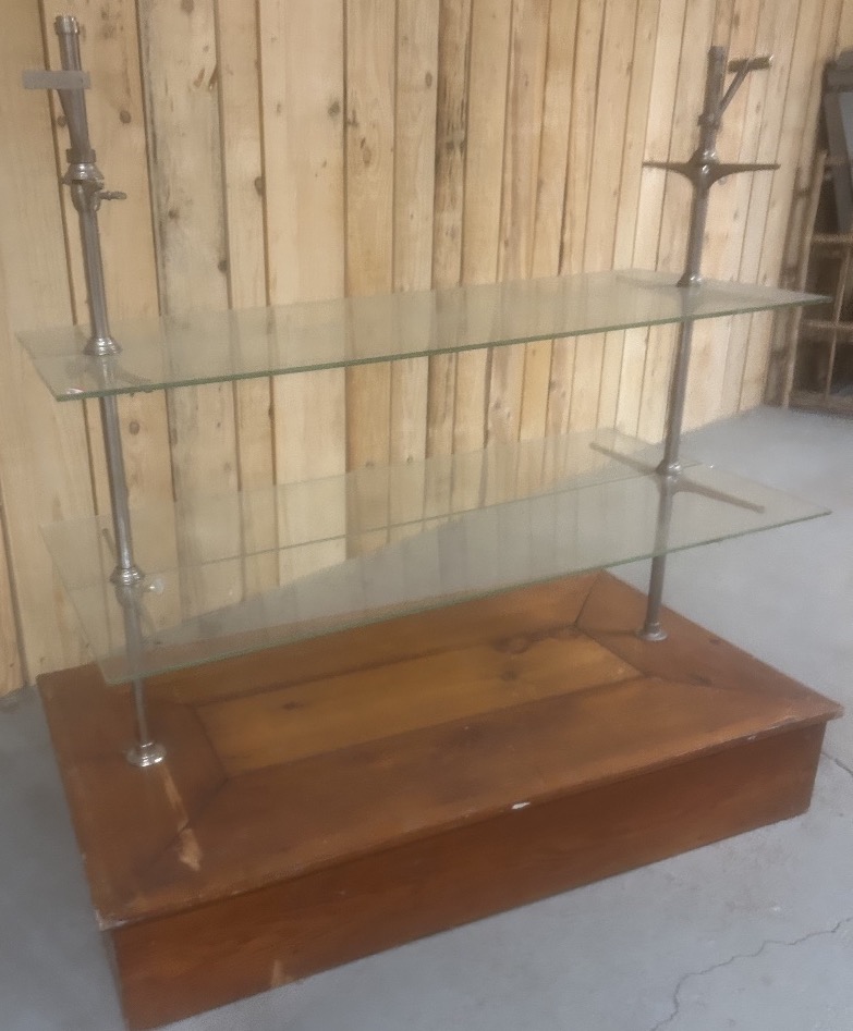 Siegel Paris Console Présentoir Commerce Boutique Vitrine Meuble de Métier