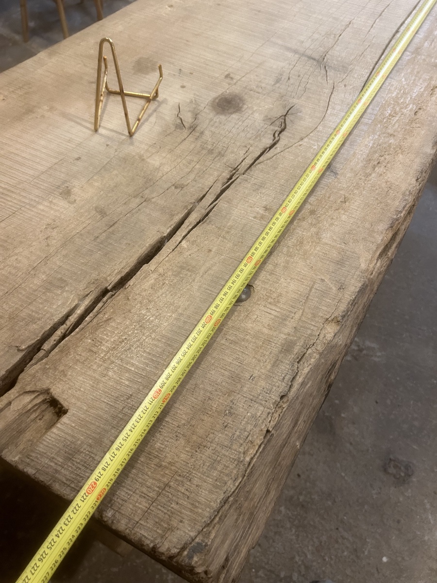 Table de Drapier Console Établi Ancien Design Industriel Loft Atelier Meuble SDB-photo-2