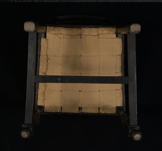 Set Of 6 Blackened Wood And Leather Chairs, 19th Century, Napoleon III, Henry Ii, Château Style -photo-7