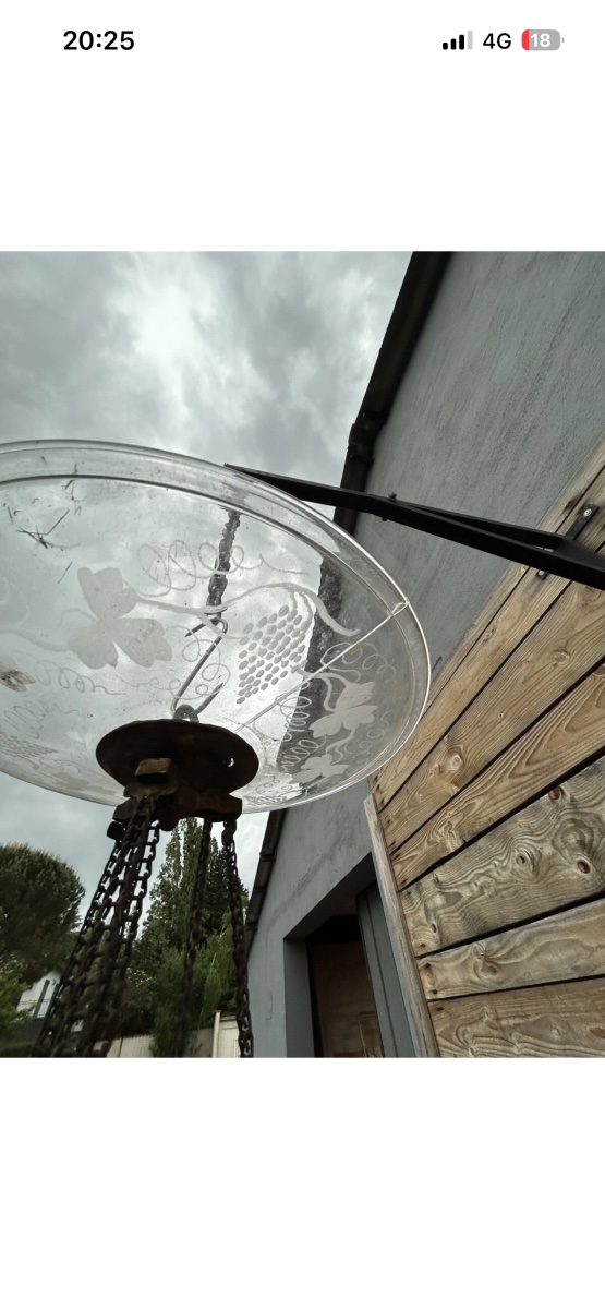 Large Lantern Entryway Hall Chandelier Hallway 19th-century Antique Castle Lamp-photo-2