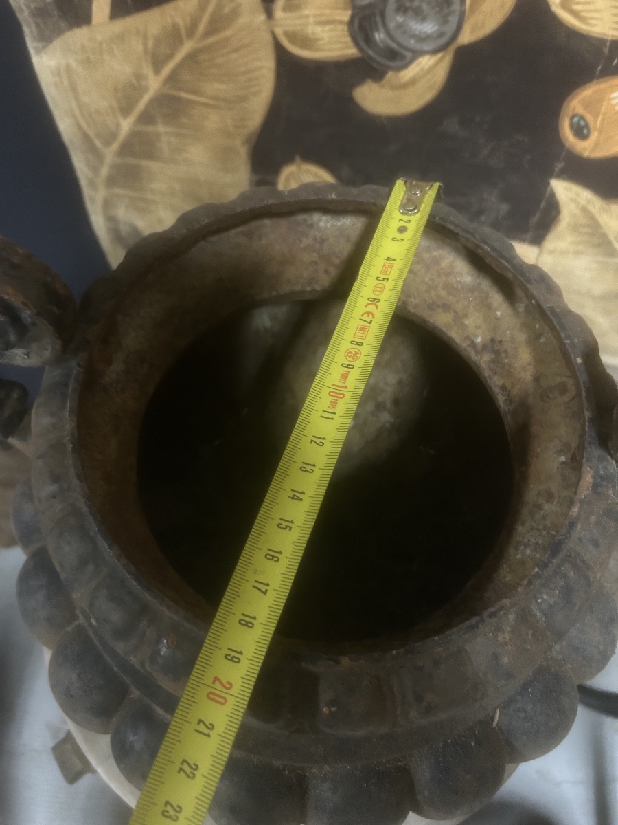 Paire de Vase Fonte Alfred Corneau Portail Urne Jardin Ancien XIXeme-photo-6