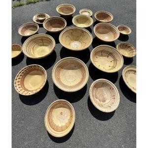 Collection de 20 poterie tian gresale terre vernissé du sud ouest