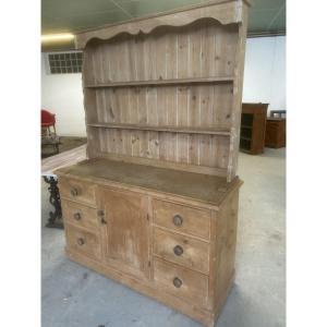 Antique Sideboard, China Cabinet, Provence-style Furniture, Antique Country Style, Folk Art, Scotland