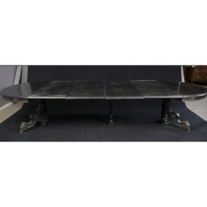 Dining Table For Up To 20 People, 350 X 160 Cm, Napoleon III-style Extendable Table