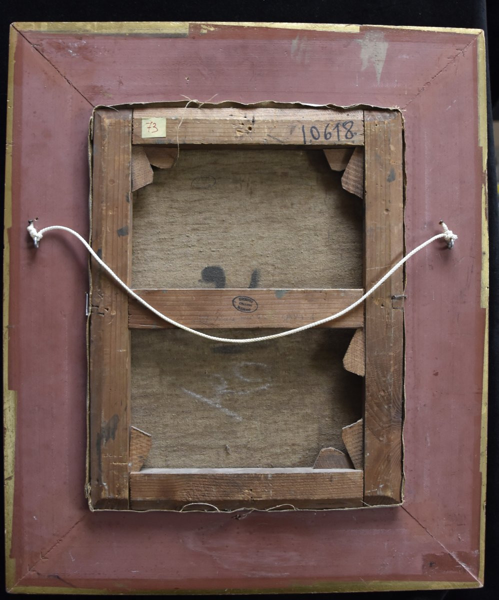 Maurice Asselin (1882-1947) The White Mask, Oil On Canvas, Signed-photo-5