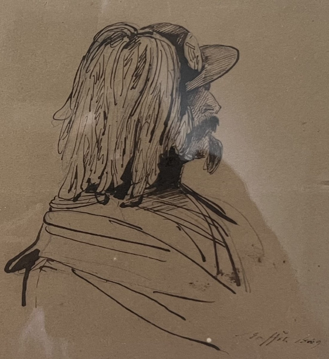 Denis Auguste Marie Raffet (1804-1860) Studies Of A Tiroler Kaiserjäger, Drawing-photo-3