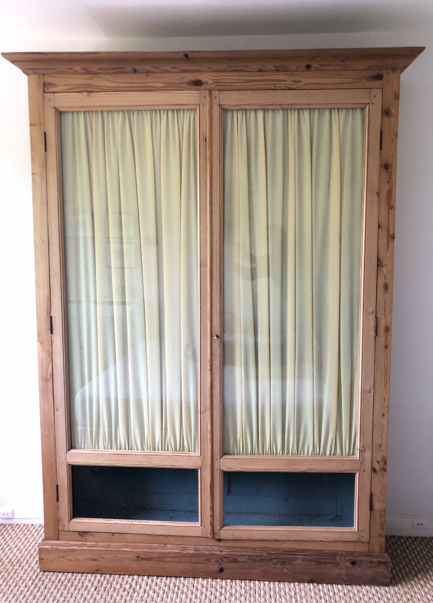 19th Century Pine Bookcase. 