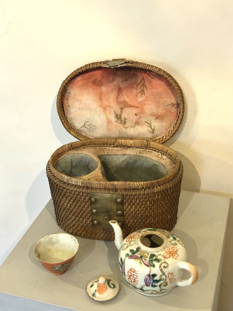 Chinese Tea Set, Early 20th Century. -photo-3