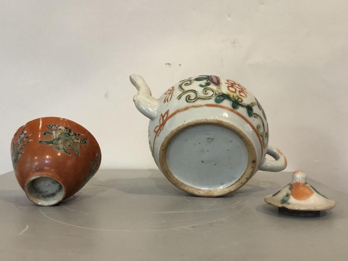 Chinese Tea Set, Early 20th Century. -photo-1
